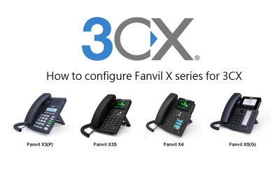 Configure una solución de comunicación combinando Fanvil y 3CX